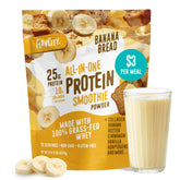 Frasco FlavCity Banana Bread mostrando la marca y etiqueta clara para confianza