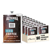 Flavia caja frontal mostrando 90 Freshpacks y conveniencia para oficinas