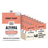 Flavia Alterra empaque frontal mostrando 40 Freshpacks y beneficio de preparación limpia