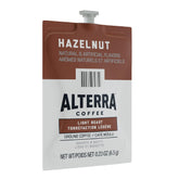 Flavia Alterra Hazelnut frente de caja mostrando 100 Freshpacks y ventaja de cantidad