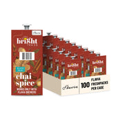 Flavia empaque frontal de Chai Spice mostrando diseño y cantidad