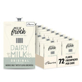 Flavia empaque frontal de Fresh Pack con leche real y conveniencia