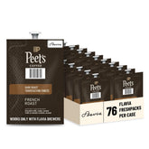 Flavia Peet’s frente del empaque mostrando 76 Freshpacks y beneficio de conveniencia