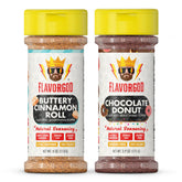 Flavor God vista frontal del pack con etiquetas claras y diseño atractivo