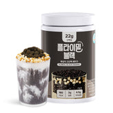 FLIMEAL empaque frontal del batido de sésamo negro mostrando información nutricional y diseño atractivo
