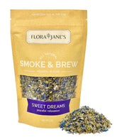 Flora Jane's frente del packaging mostrando mezcla orgánica y etiqueta clara