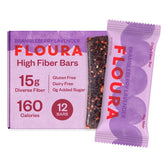 FLOURA paquete frontal Brambleberry Lavender mostrando diseño y beneficios
