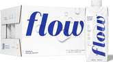 Flow frente del pack de 12 botellas que muestra empaque ecológico y conveniencia
