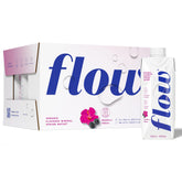 Flow vista frontal del pack de 12 botellas mostrando ahorro