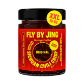 FLYBYJING frasco frontal 16oz mostrando etiqueta premium y cantidad