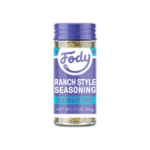 Fody frente del empaque mostrando la etiqueta baja en FODMAP y tamaño 1.1 oz