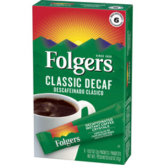 Folgers taza preparada lista para beber, sabor clásico sin cafeína