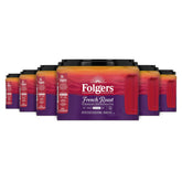 Folgers bote frontal mostrando el empaque y la marca, ideal para identificar producto
