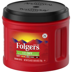 Folgers taza servido, aroma visible y sabor equilibrado en taza