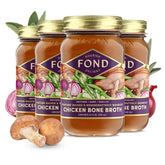 FOND pack de 4 frentes mostrando envases y conveniencia