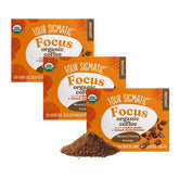 Four Sigmatic caja frontal con sobres listos para usar, conveniencia inmediata