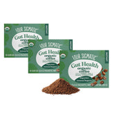 Four Sigmatic frente del paquete mostrando presentación y beneficios