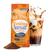 Four Sigmatic bolsa frontal mostrando diseño y beneficio práctico