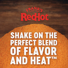 Frank's RedHot comparación de tamaño del envase para control de porciones