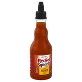 Botella Frank's RedHot Hot Honey vista frontal con diseño claro y apertura fácil