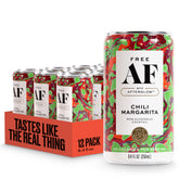 Free AF lata al frente mostrando diseño y etiqueta clara para elegir sin alcohol