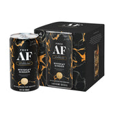 Free AF lata frente mostrando diseño y conveniencia para beber ahora