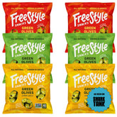 Freestyle Snacks paquete frontal mostrando diseño y conveniencia