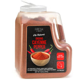 Fresh Finest envase frontal de cayena 5 lb, gran formato para cocinas