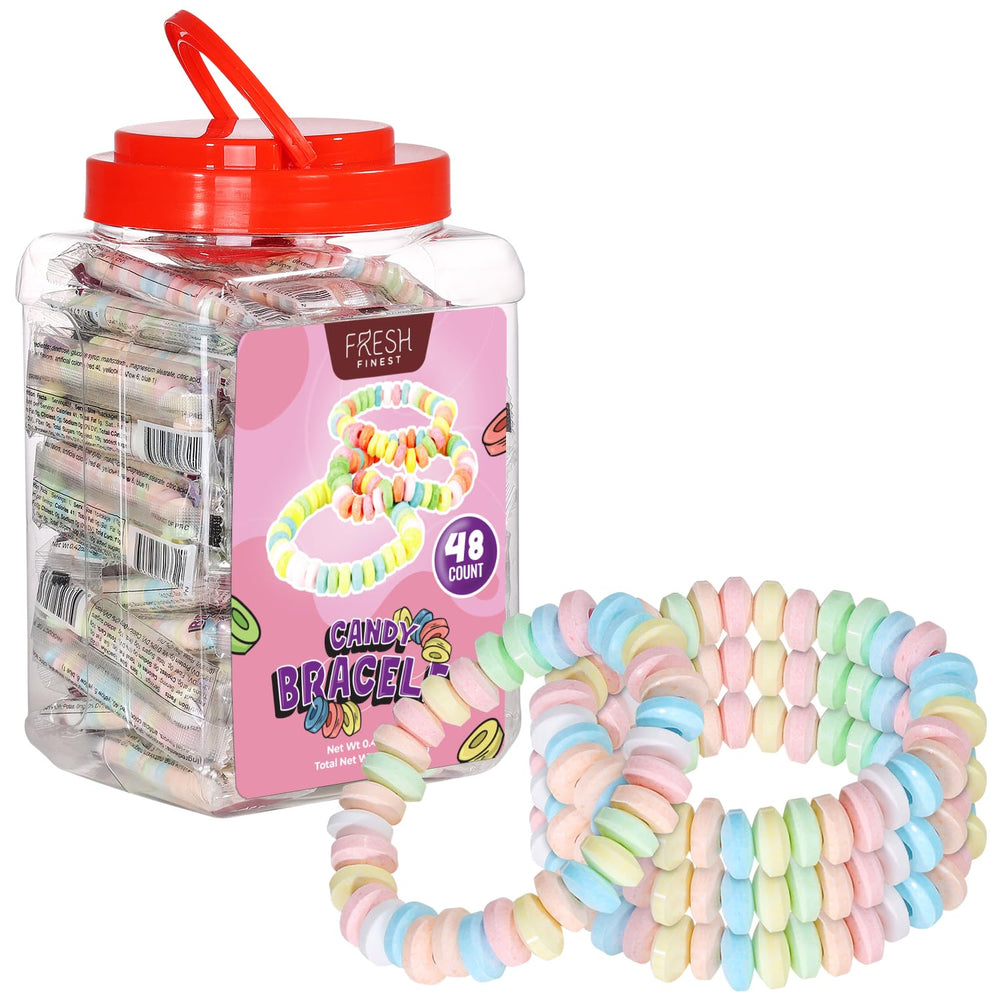Fresh Finest frasco frontal con 48 pulseras, exhibición atractiva