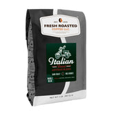 Fresh Roasted Coffee vista frontal del paquete muestra frescura
