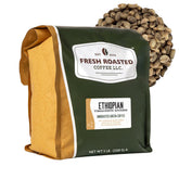 Fresh Roasted Coffee bolsa frontal 5 lb mostrando empaque y conveniencia