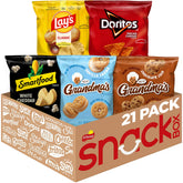 Frito-Lay pack frente mostrando variedad y conveniencia