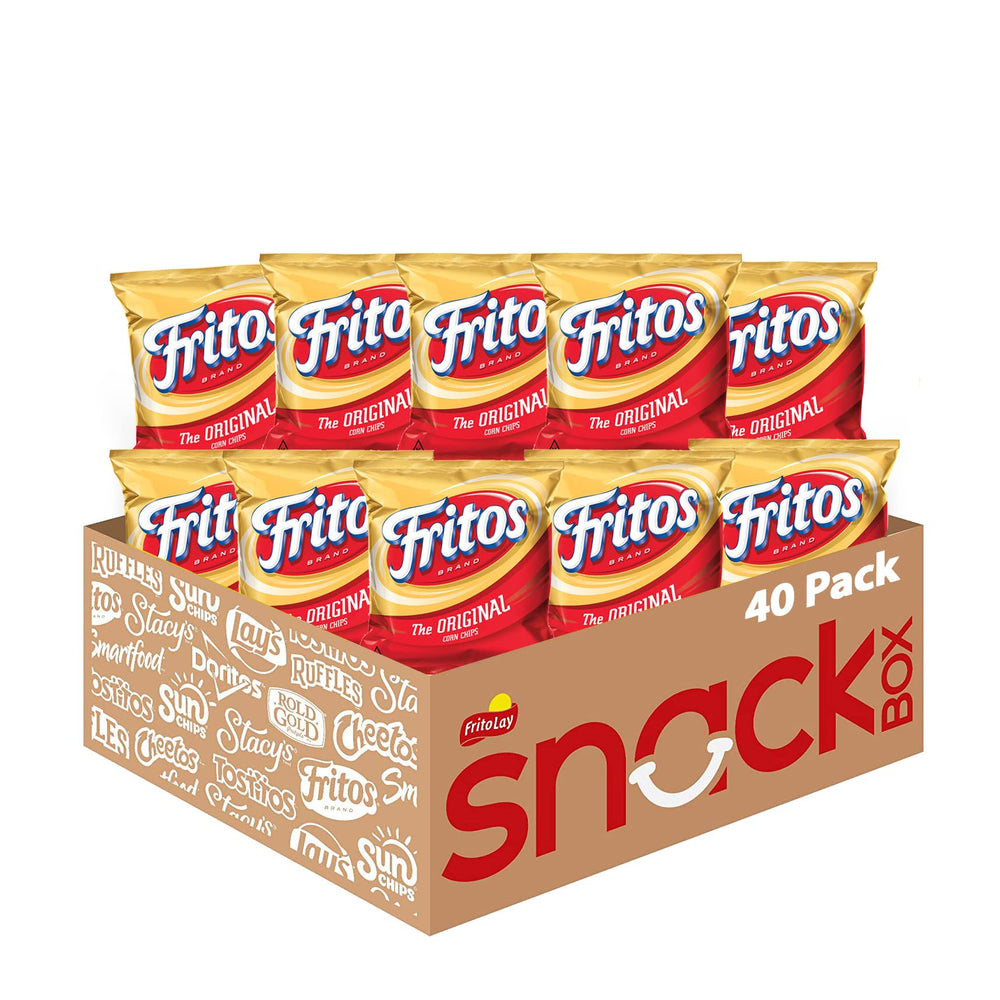 Fritos frente del paquete mostrando diseño y cantidad pack 40