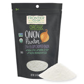 Frontier Co-op empaque frontal mostrando etiqueta y peso, conserva olor