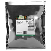 Frontier Co-op bolsa frontal del polvo de cáscara de naranja, muestra pureza y tamaño