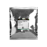Frontier Co-op bolsa frontal mostrando el té a granel y la marca
