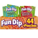 Fun Dip empaque frontal mostrando sabores y cantidad, ideal para Halloween