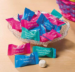 Fun Express envoltorio con versículo visible que inspira y comparte fe