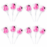 Fun Express paleta frente del empaque mostrando diseño rosa y práctico reparto