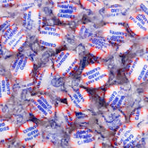 FUNTASTY paquete frontal mostrando mints sin azúcar y beneficios refrescantes