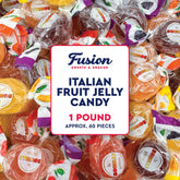 Fusion Sweets And Snacks bolsa frontal Bonelle mostrando envase y cantidad