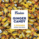 Fusion Sweets And Snacks paquete frontal 2 libras muestra cantidad y marca