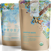 Gardenika empaque frontal de té suelto mostrando diseño y 4oz, claridad del producto
