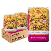 GAROFALO paquete frontal de Casarecce sin gluten mostrando marca y formato, ideal para identificar producto