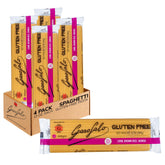 GAROFALO frente del paquete de spaghetti sin gluten muestra marca