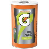Gatorade bote Limón-Lima vista frontal mostrando el tamaño y uso para equipos