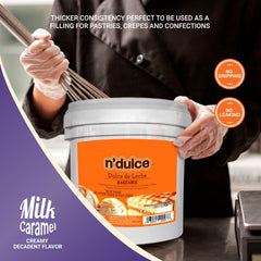 Gaucho Ranch N’Dulce textura cremosa y espesa perfecta para rellenos resistentes al horneado