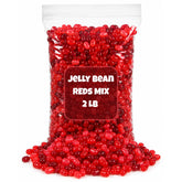 GEEOOLLAH bolsa frontal mostrando jelly beans rojos y conveniencia