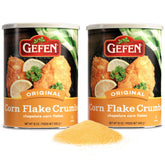 Gefen envase frontal con migas de corn flakes, práctico para empanar