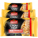 Gefen empaque frontal mostrando fideos crujientes listos para usar